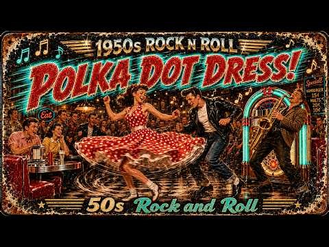 POLKA DOT DRESS | Uptempo 1950s Rock n Roll Diner | 50s Rock and Roll