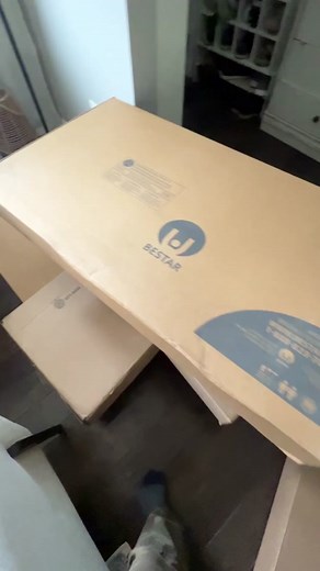 Spare room murphy bed project- COMPLETE! The Bestar Pur queen murphy bed install was a labor of love but im so glad to be able to use this room for other things when people aren’t staying over! We feel so accomplished 🤩 #spareroomtransformation #murphybedinstall #murphybed #murphybeds #bestar