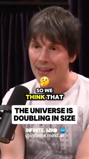 Infinite Mind 🧠 | “The universe doubling its size” usually means the scale factor (the cosmic “stretching ruler”) doubling — so typical separations between... | Instagram