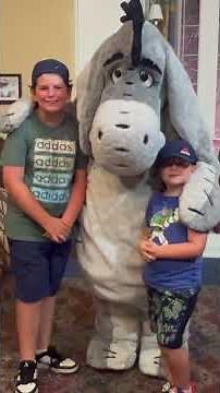 Meeting Eeyore Meet & Greet Part 2 EPCOT at Disney World