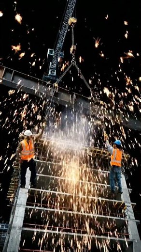 🏗️ Witness a Skyscraper Rise: Epic Construction in Motion!