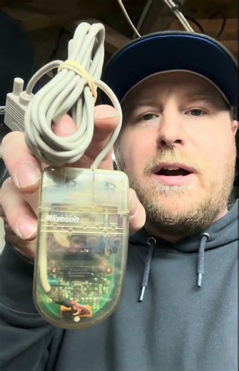 Rare Microsoft computer mouse #treasuresearch #ebaysales #facebookmarketplace