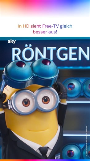 Mit Sky Stream bekommst du Free-TV in HD, ganz ohne Extrakosten. Einfach Box anschließen und brillantes Entertainment in HD genießen. #SkyAT #SkyStream #Minions #HDStreaming | Sky Österreich | Facebook
