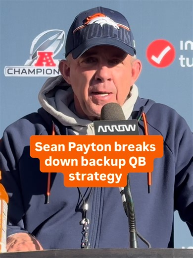 Sean Payton explains how he builds a game plan for a backup quarterback 📝 #broncos #nflplayoffs #denverbroncos #fyp