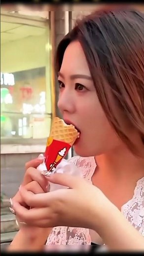 Ice Cream Moment Interrupted by WILD Bird Poop! 🍦🤧 #shorts