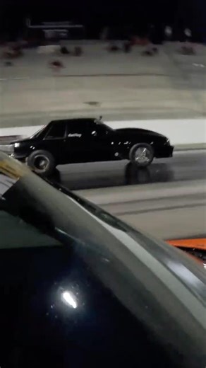 R35 GTR powered Foxbody is a nasty combo #1320video #GTR #foxbody