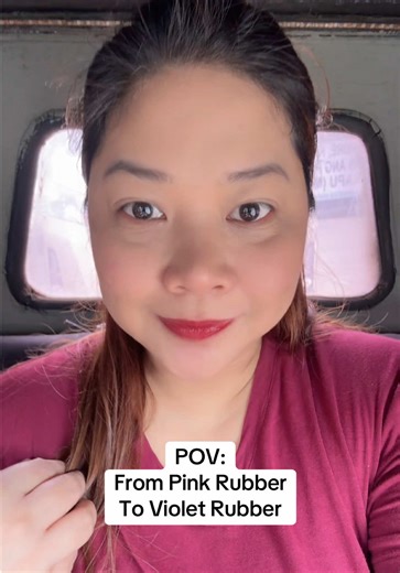 From Pink to Violet Rubber #braces #bracesjourney #violet #dentalcare #beautifulsmile