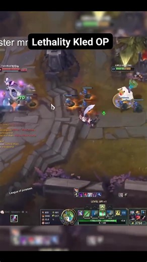 6.7K views · 19 reactions | Broken lethality Kled can oneshot everyone #leagueoflegends | League Of Potatoes | Facebook