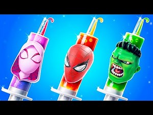 Superhero Sneaking Into the Hospital! Spider-man in Hospital