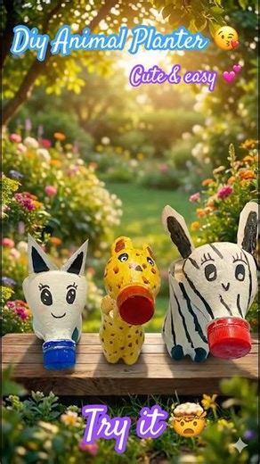 Cuddles Your Plants With These Cute 🥰 Animal planters 🤯