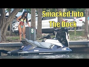 Smacked The Dock Twice!! | Miami Boat Ramps