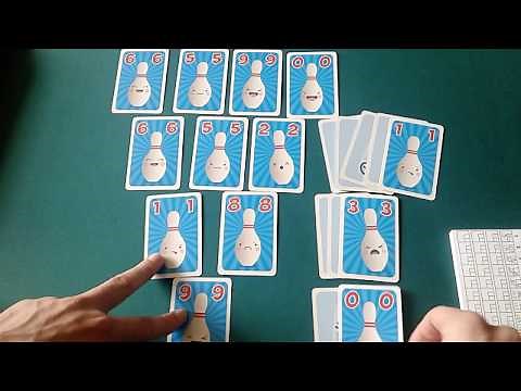 Bowling Solitaire full playthrough