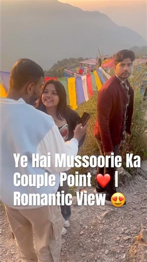 Ye Hai Mussoorie Ka Couple Point ❤️ | Romantic View 😍