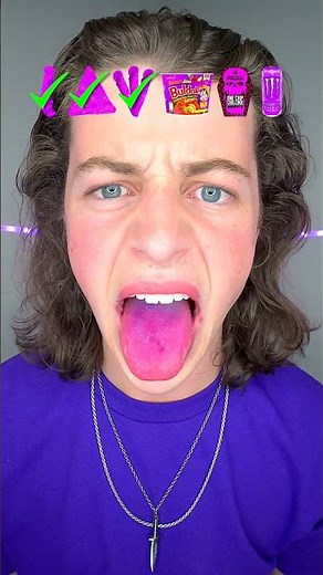 Spicy Purple Food ASMR!? 🥵