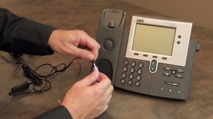 Headset Buddy Dual Female 3.5mm PC Stereo Headset to Male RJ9 Plug Adapter Cable for Most Office Phones Including Cisco (PC35-RJ9x)