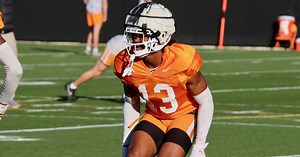 PHOTOS: Tennessee moves outside for third practice of spring