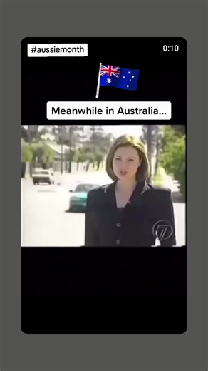 Aussie Reporter Highlights Unique Aussie Moments