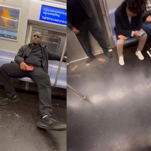 An African American male was threatening random people on the F train around 11:45 AM to around 12 PM The witness stated: He was a crazy lunatic and was being racist and saying "he kills people for fun" He was also saying slurs to the LGBTQ community #newyorkers | New Yorkers