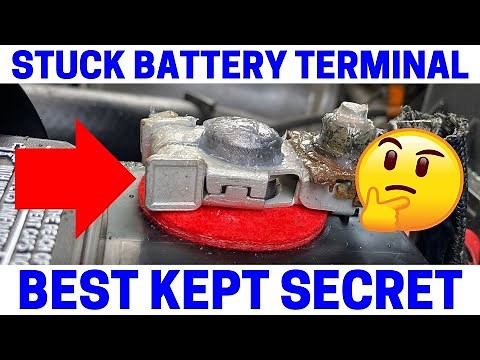 Car Battery Terminal Stuck - Easy Fix!