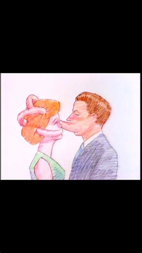 @under_the_visions on Instagram: "Bill Plympton - How to Kiss. 1988"