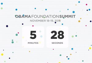 12K views · 740 reactions | It’s almost time! Tune in soon for the Obama Foundation Opening Session! obama.org | Obama Foundation | Facebook