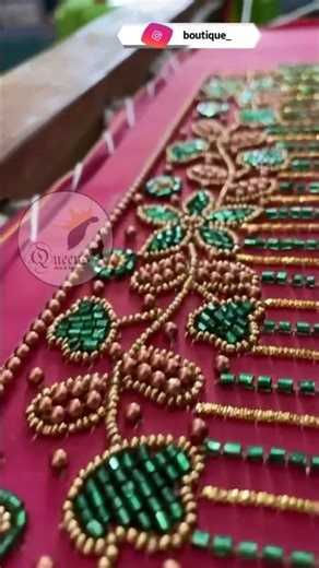 Trending Aari Work Blouse Design 2026 ✨ | Designer Bridal Blouse#shorts #aariblouse #aariwork