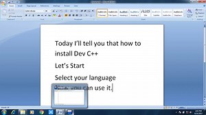 How To Use For In Dev C