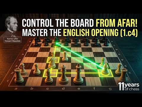 English Opening (1.c4): Complete Strategy in 3 Minutes | 11yearsofchess