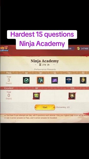 Bookmark now! hardest Ninja Academy questions & answers! #mlbbcreator #mlbbninjaacademy #MLBB×NARUTO