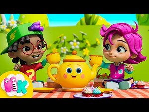 I’m a Little Teapot 🫖✨ Dance for Kids | HeyKids Nursery Rhymes