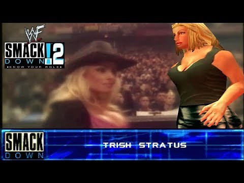 WWF Smackdown! 2 - Trish Stratus Entrance (PS1)