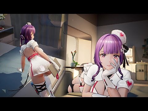 Snowbreak Containment Zone - Enya Nurse Skin Interactive Scene Showcase "Kiss Be the Remedy"