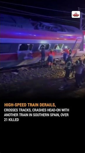 Deadly High-Speed Train Crash in Spain | Breaking News