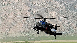 El primer helicóptero con un rayo láser como arma