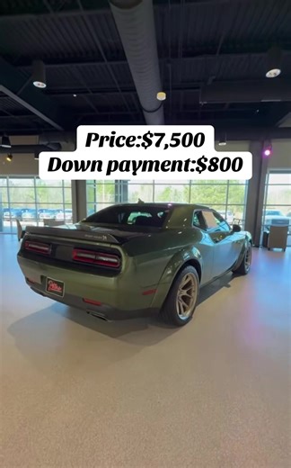 2023 Dodge Challenger · R/T Scat Pack Widebody Coupe 2D. Mileage Driven 18,986 miles Transmission Automatic Exterior color Green Interior color Black Fuel type Gasoline Trim R/T Scat Pack Widebody Coupe 2D Clean title This vehicle has no significant damage or problems. #DodgeChallenger #ScatPackWidebody #MuscleCarMadness #fyp
