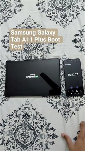Samsung Galaxy Tab A11 Plus Boot Test #android #smartphone #tablet #boottest