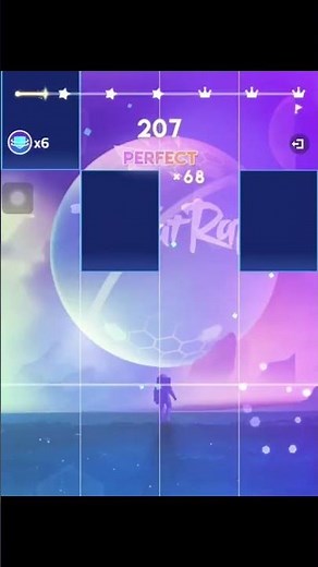 Unity by TheFatRat in Magic Tiles 3 #shorts #gameplay #music