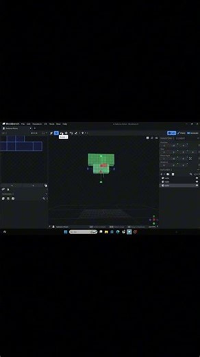 Blockbenchde Modelleme Yaptım!!! #unrealenginedersleri #gamedevblog #unrealengine #shorts