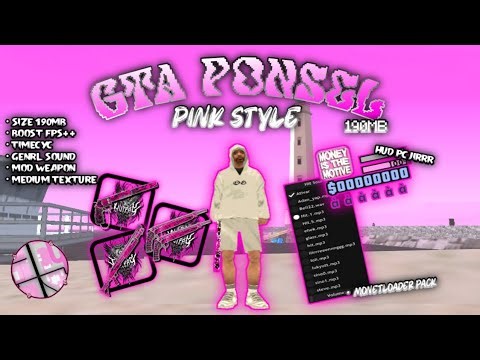 [SHARE!!] MODPACK SA-MP ANDROID PINK STYLE || MEDIUM TEXTURE BY JheyNineC
