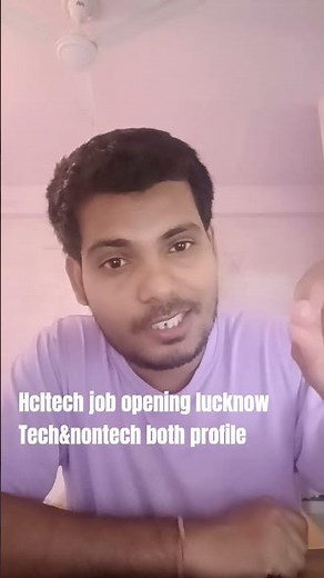 hcltech job opening| job for freshers