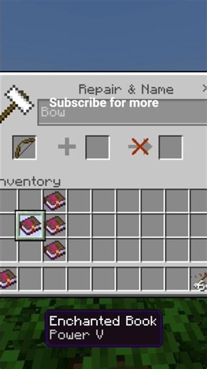 How to make world powerful Bow in Minecraft #phonk #phonkmusic #minecraftyoutube