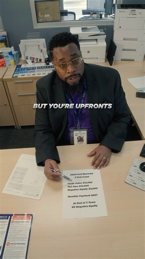 This is an example of how leasing can help you get out of having negative equity! #cars #cartips | Soerens Ford of Brookfield,WI | Facebook