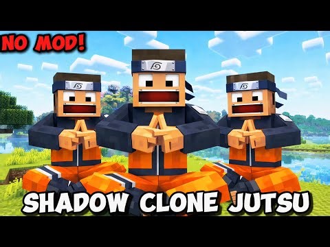 Naruto Power In Minecraft | Minecraft Commands For Bedrock