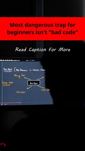 🛑 The most dangerous trap for beginners isn't "bad code." It's "passive learning." (Read that again). 👇 You know the feeling. You watch a 3-hour Python course. You nod along. You type exactly what the instructor types. The code runs perfectly. You feel like a genius. 🧠 Then you open a blank file to build something on your own… and your mind goes completely blank. This is called Tutorial Hell. 🔥 And here is exactly how you escape it today: 1️⃣ Stop "Watching," Start "Breaking" Tutorials are l