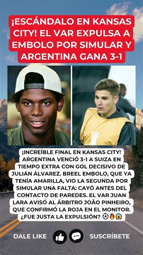 ⚠️ ¡ESCÁNDALO MUNDIAL! El VAR EXPULSA a Embolo y Argentina vence 3-1 a Suiza