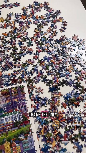 #worldslargestpuzzle #fyp #puzzletok #vlog