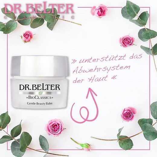 Be gentle with yourself. 💞 Our spring favorite, the »bio classica ®« [Gentle Beauty Balm]. The unique composition of individual components gives your skin the perfect protection a | DR.BELTER COSMETIC