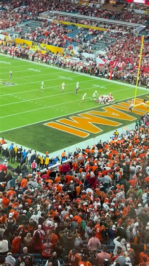 History has been made. 16-0. The Indiana Hoosier Football team are the 2025-26 College Football National Champions! They beat Miami 27-21. | John Herrick