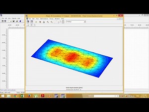 Plaxis 3D tutorial Lesson1 Analysis Raft foundation_Part 2