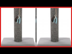 SmartyKat Simply Scratch Scratching Posts wFeather Toy for Cats & Kittens